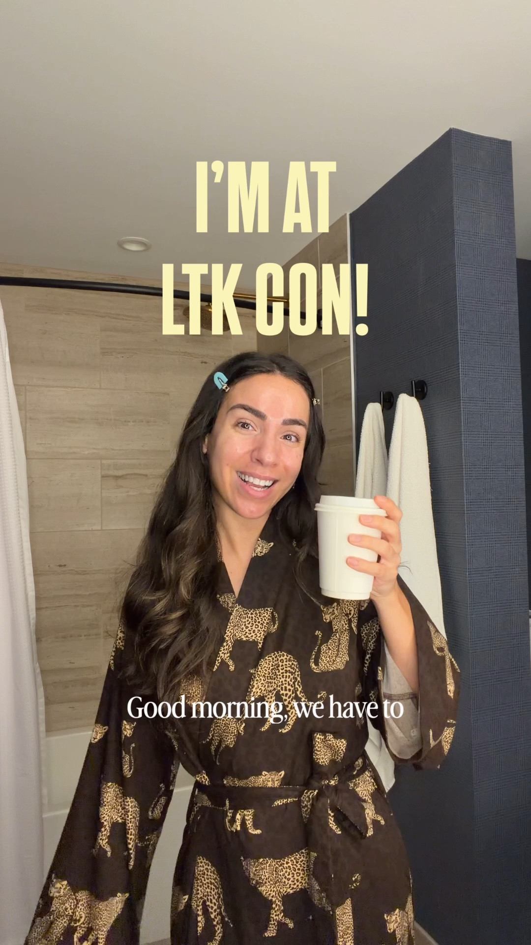 So excited to be at LTK Con!!!!

#LTKCon #LTKgrwm #LTKstorytime