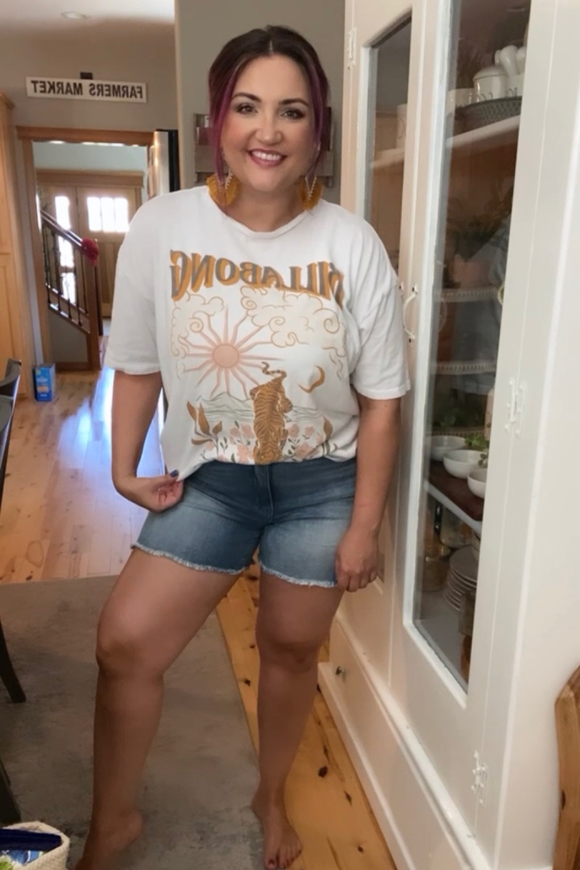 Jean shorts for mid sized & thick thighs! 

#LTKunder50 #LTKcurves #LTKSeasonal