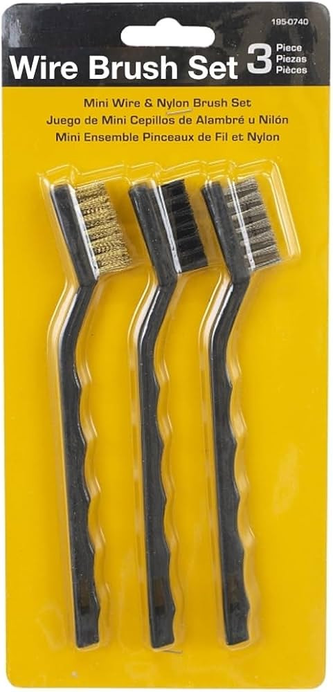 Edward Tools Wire Brush Set - Nylon / Brass / Stainless Steel - Scratch Brush Set for Removing Pa... | Amazon (US)