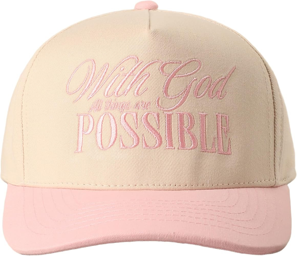 Christian Theme 5 Panel Embroidered Cotton Trucker Hat with Inspirational Faith Sayings for Men a... | Amazon (US)