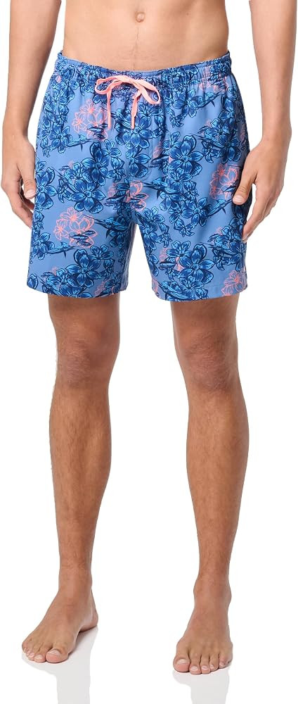 HUK Men's Kc Scott Patterned Volley Shorts, Performance Fishing Boardshorts | Amazon (US)