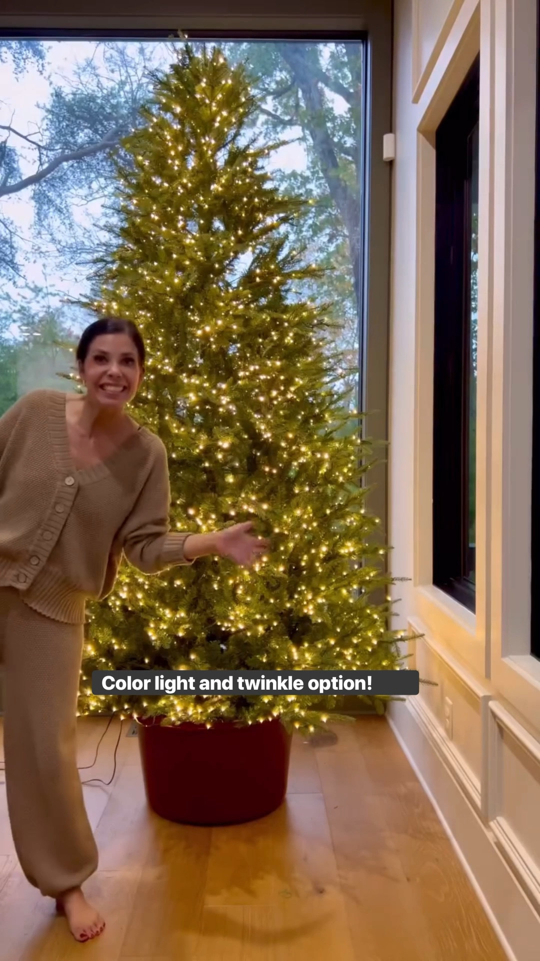 No it’s not Christmas, but runnn if you want the viral tree this Christmas season, because it sells out fast! Your girl had to pay $200 extra on eBay last year to get it 🤪Don’t be like me. Buy it now while it’s available. I have the 9ft. The 7.5ft is a crazy good price! Also comes in 12ft and slim options.

The viral tree lives up to its hype! So easy to unpack and setup. Lights automatically connect. I have the 9ft and there are 3400 warm lights on it. They are LED so not as warm as some other trees but it still looks amazing at night with my other trees 😍. Comes with a remote. The twinkle setting is ahhhh-mazing! Balsam Fir gives it realistic look10/10 recommend this!



#viralchristmastree #9ftchristmastree #christmastree

#LTKSeasonal