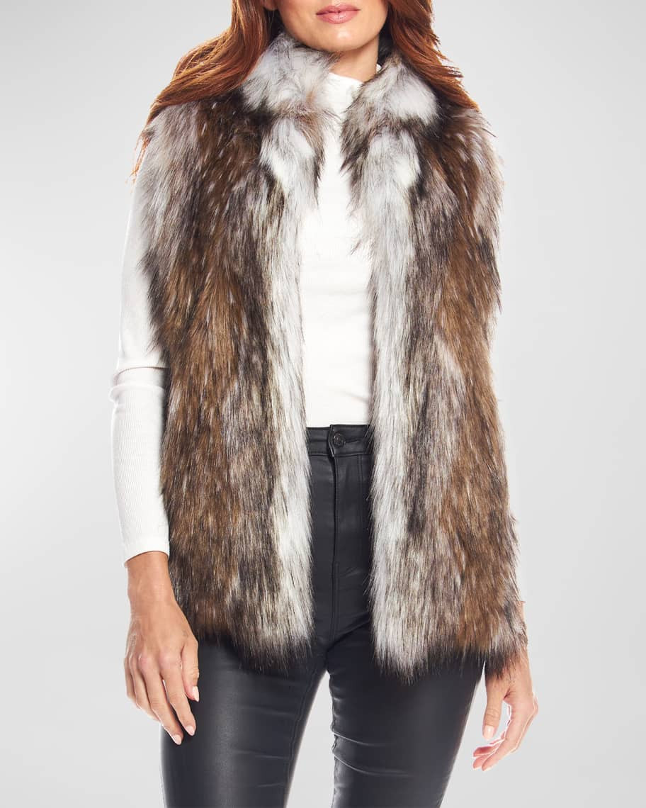 Fabulous Furs Limited Edition Faux-Fur Vest - Inclusive Sizing | Neiman Marcus