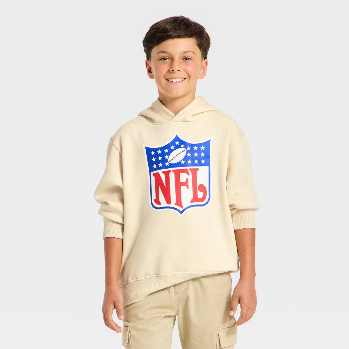 Boys' NFL Hooded Fleece Graphic Sweatshirt | Target