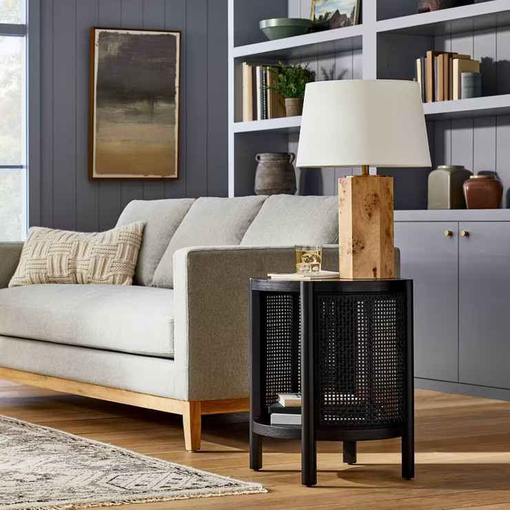 Portola Hills Woven Accent Table - Threshold™ designed with Studio McGee | Target