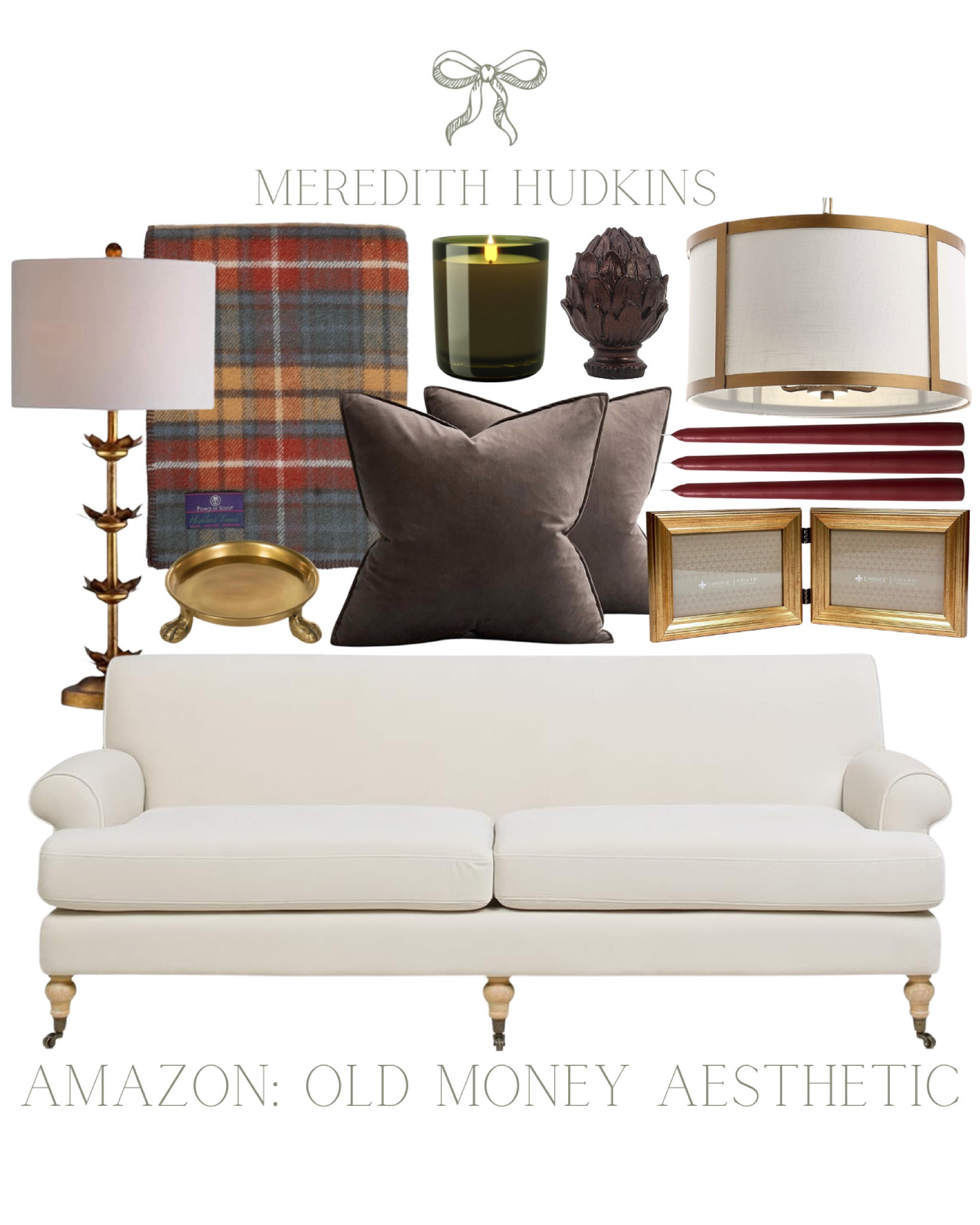meredith hudkins, old money aesthetic, preppy style, classic home decor, timeless decor, traditional home decor, white sofa, velvet throw pillow, accent pillow, table lamp, chandelier, gold picture frame, wool throw blanket,


#LTKHome #LTKSaleAlert #LTKFindsUnder100