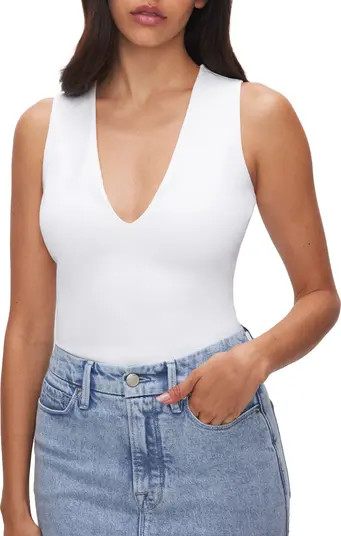 Sculpting Deep V Tank Bodysuit | Nordstrom