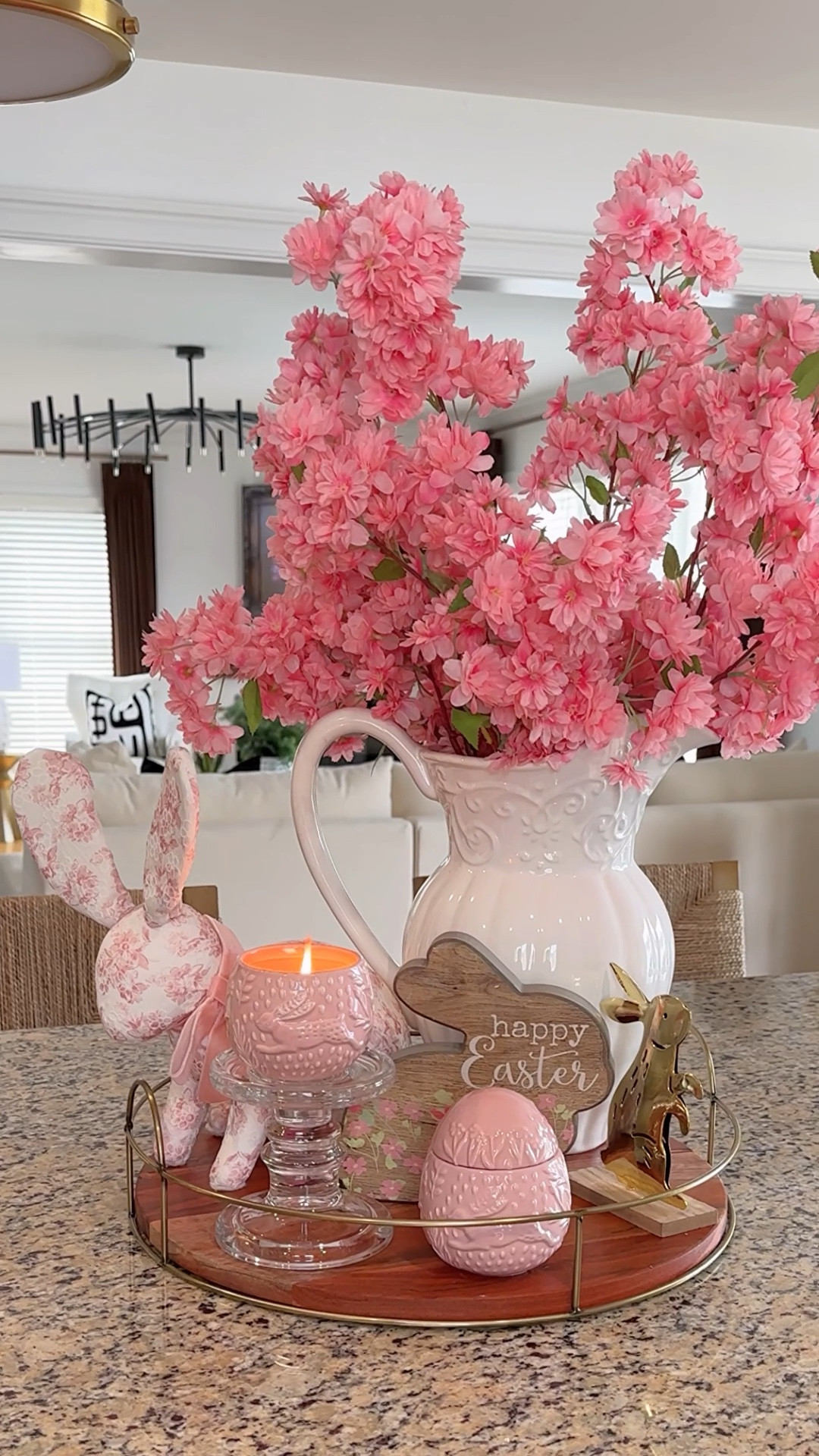 Quick Easter Setup🌸🩷

#LTKU #LTKHome #LTKSeasonal