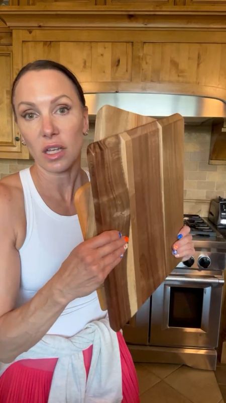 Kitchen must haves! These cutting boards are not only beautiful but sturdy and apparently (according to my kid) better for you! Plus the ridge on the side catches all the juices. 

#LTKFamily #LTKKids #LTKGiftGuide
