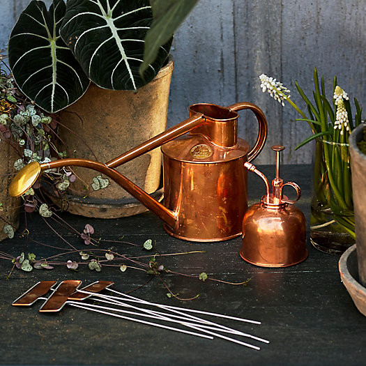 Haws 1 Liter Copper Watering Can + Mister Gift Set | Terrain