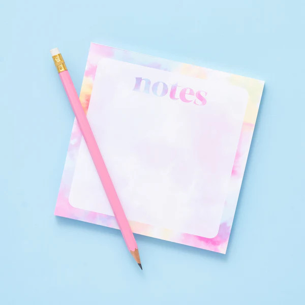 Tie Dye Collection Notes Notepad | Joy Creative Shop