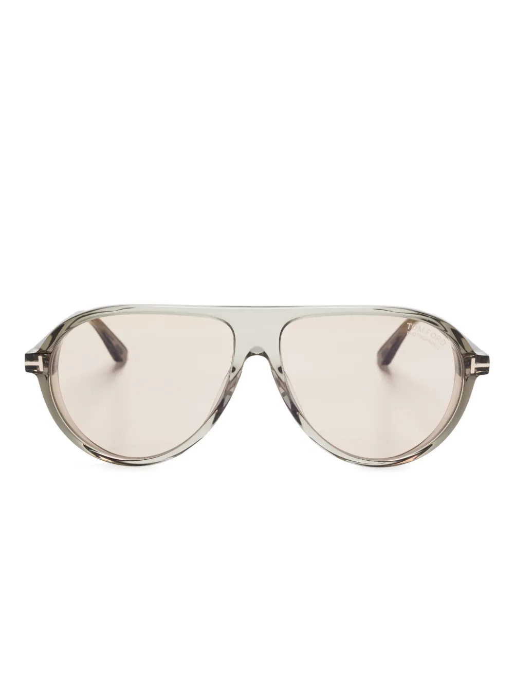 TOM FORD Eyewear navigator-frame Sunglasses | Grey | FARFETCH UK | Farfetch Global