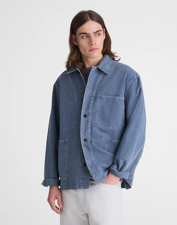 Chore Jacket in Cotton-Hemp Blend | Madewell