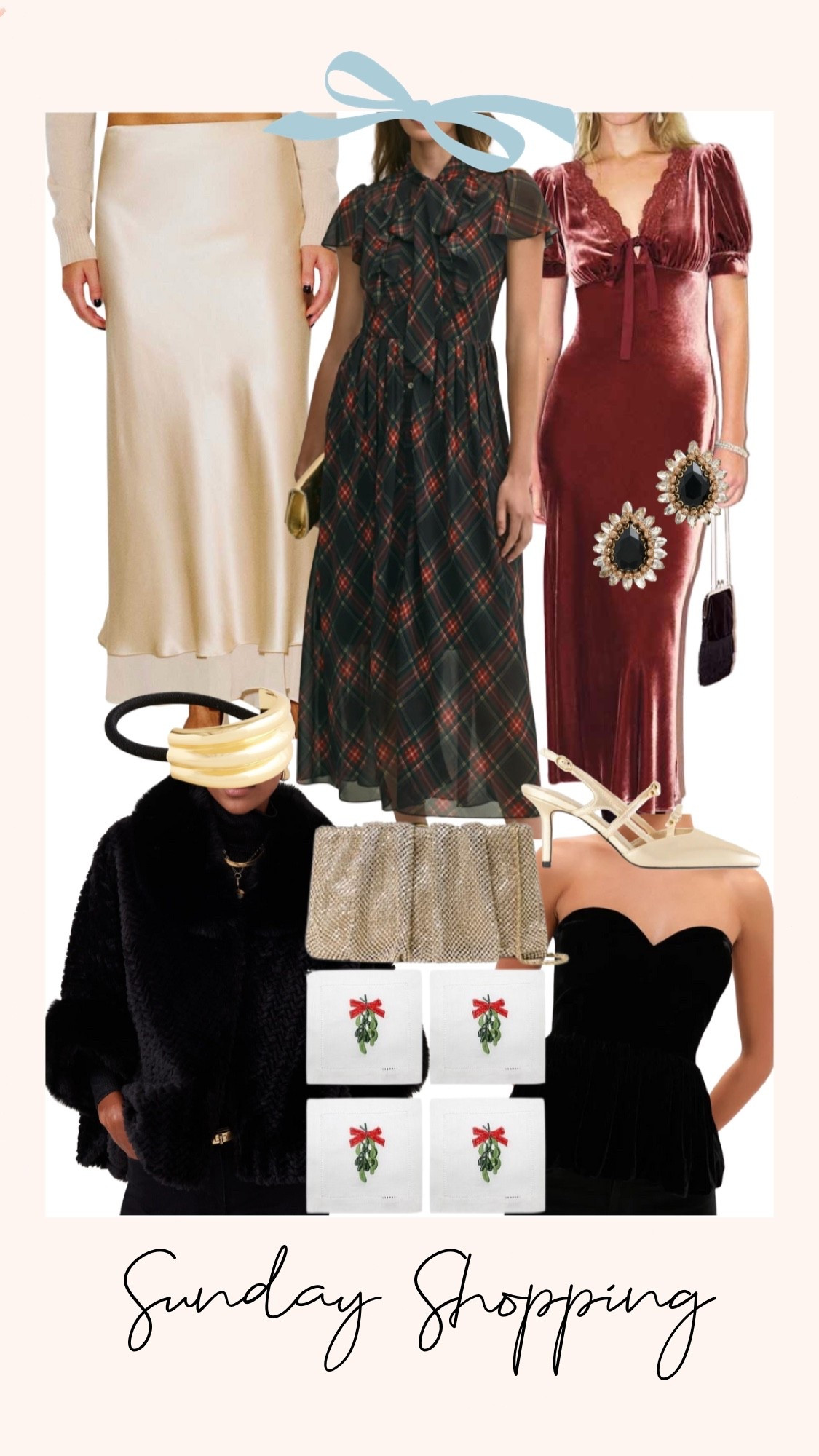 Black Friday Sale. Holiday outfits. Christmas Eve dress. Shimmery handbag. Metallic shoes. Holiday decor 

#LTKHome #LTKHoliday #LTKCyberWeek