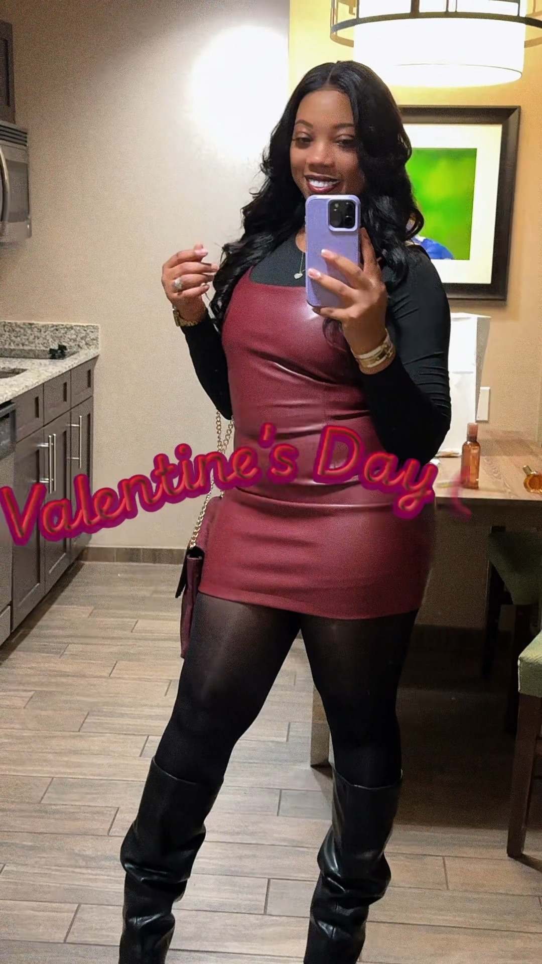 You won’t believe where found this cute faux fur dress!!! Comment below for details🥰. For Valentine Day I decided to go with this Burgundy dress and was complimented all night!!

#LTKSaleAlert #LTKootd #LTKgrwm