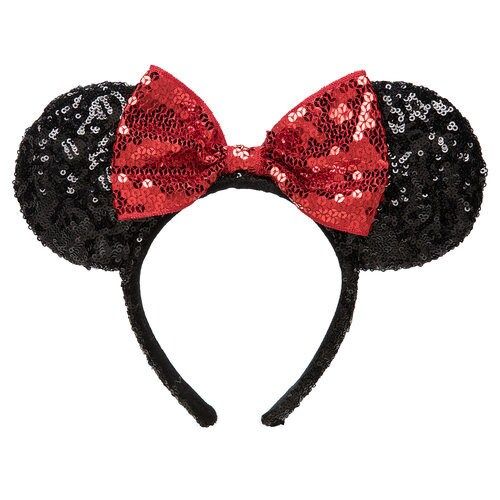 Minnie Mouse Sequin Ear Headband | Disney Store
