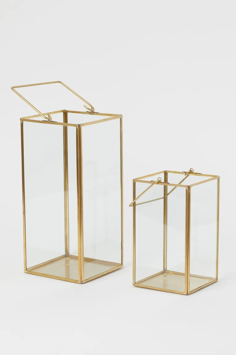 Large Metal Candle Holder | H&M (US + CA)