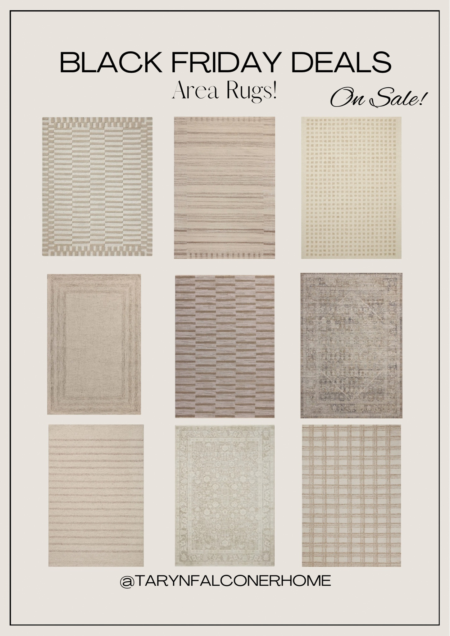 Shop Black Friday deals! Beautiful neutral area rugs!

#arearugs #onsale #blackfriday #rugs #neutralhome #cozyhome

#LTKSaleAlert #LTKHome #LTKCyberWeek