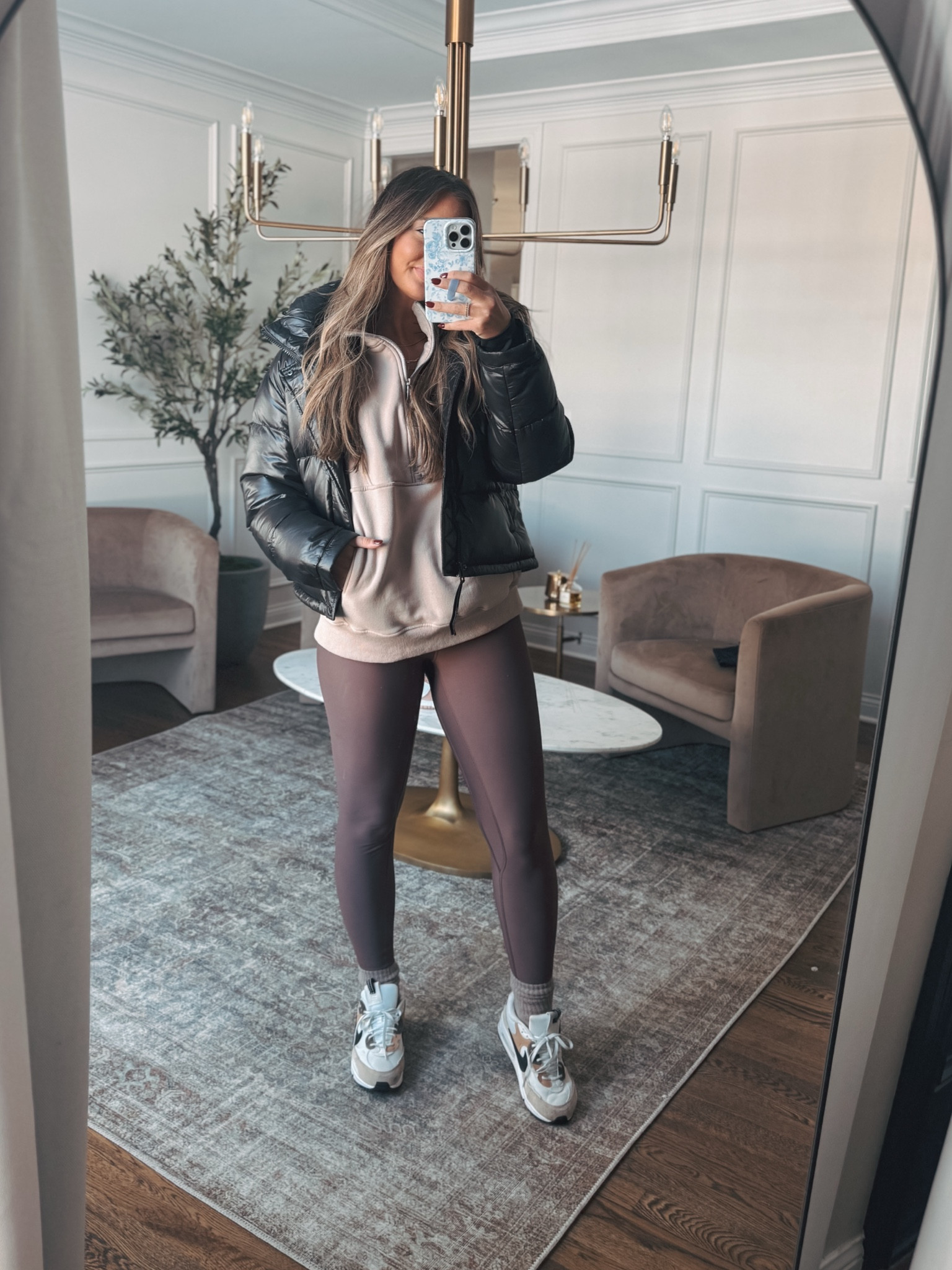 Today’s casual winter outfit idea. My fleece lined leggings are Amazon and so is my oversized pullover! My winter coat is a splurge but worth it in my opinion! And my new Nike sneakers are neutral and on sale! 

All fit true to size
Sneakers size up a half



#LTKSeasonal #LTKFindsUnder50 #LTKMidsize