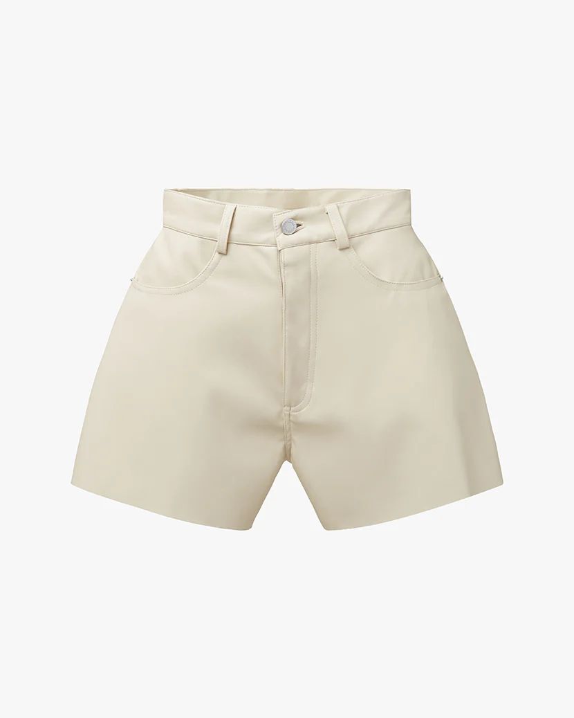 Flare Vegan Leather Bell Short | We Wore What