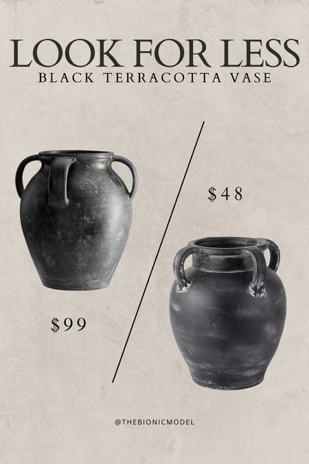 Pottery Barn dupe! Large black terracotta vase for less! 

Home decor, jcPenney, pottery barn, vase, minimalist, organic, affordable, dupes

#LTKunder100 #LTKFind #LTKhome