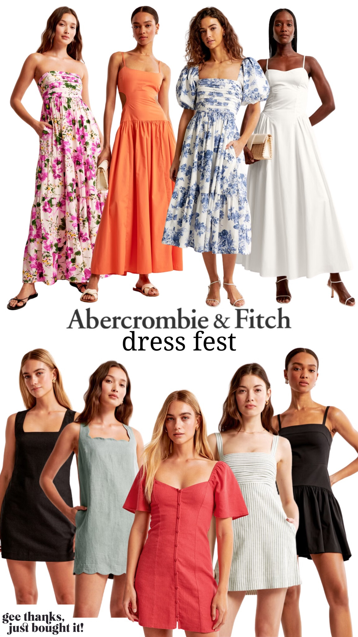 Abercrombie Dress Fest! 

Abercrombie, summer dresses, wedding guest dress, mini dress, maxi dress, vacation dress, linen dress, floral dresss

#LTKSaleAlert #LTKSeasonal #LTKStyleTip