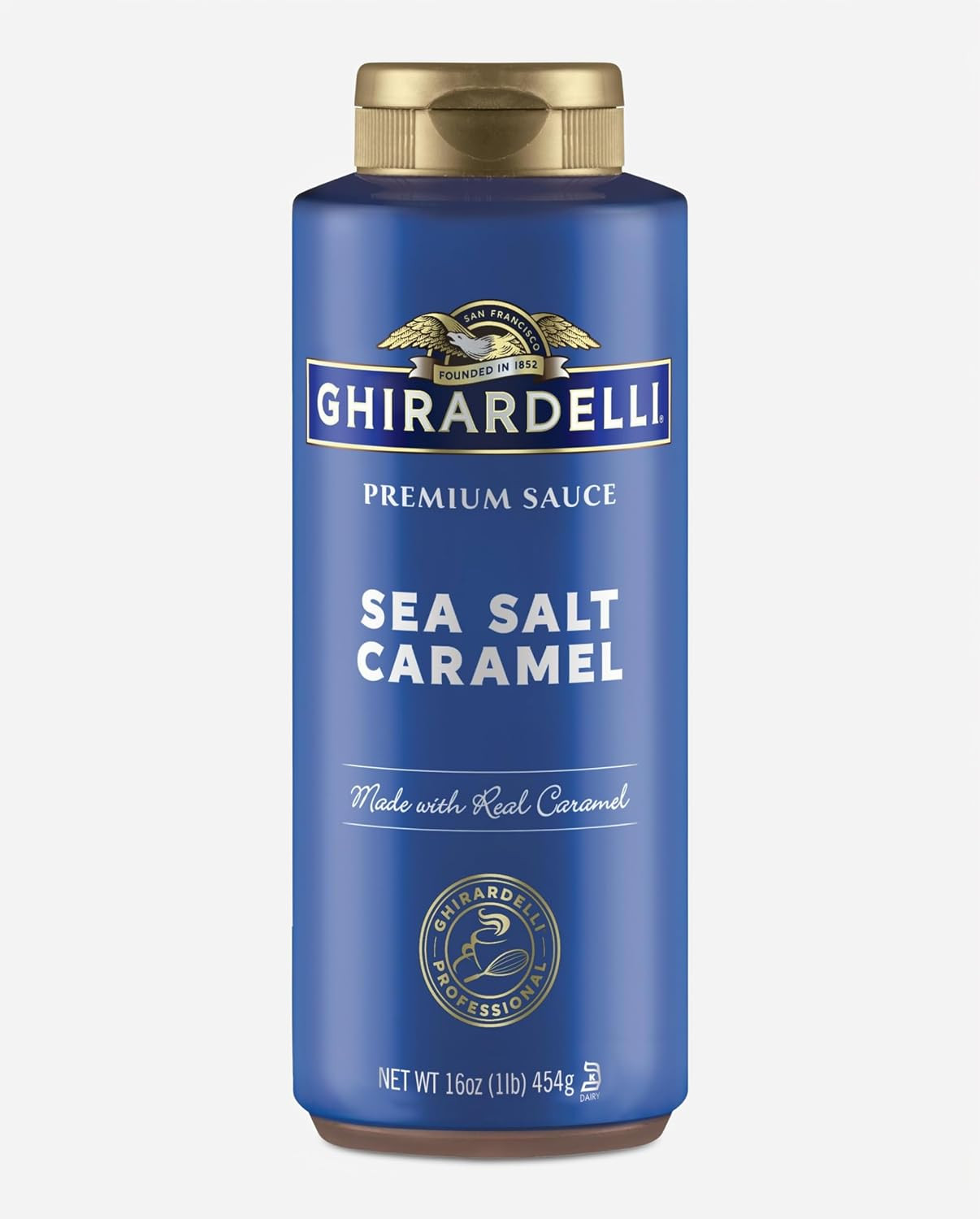 Ghirardelli Chocolate Company Sea Salt Caramel Sauce Squeeze Bottle, 16 oz (Pack of 1) | Amazon (US)