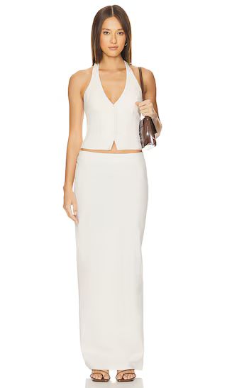 Zephyra Skirt Set in Ivory | Revolve Clothing (Global)