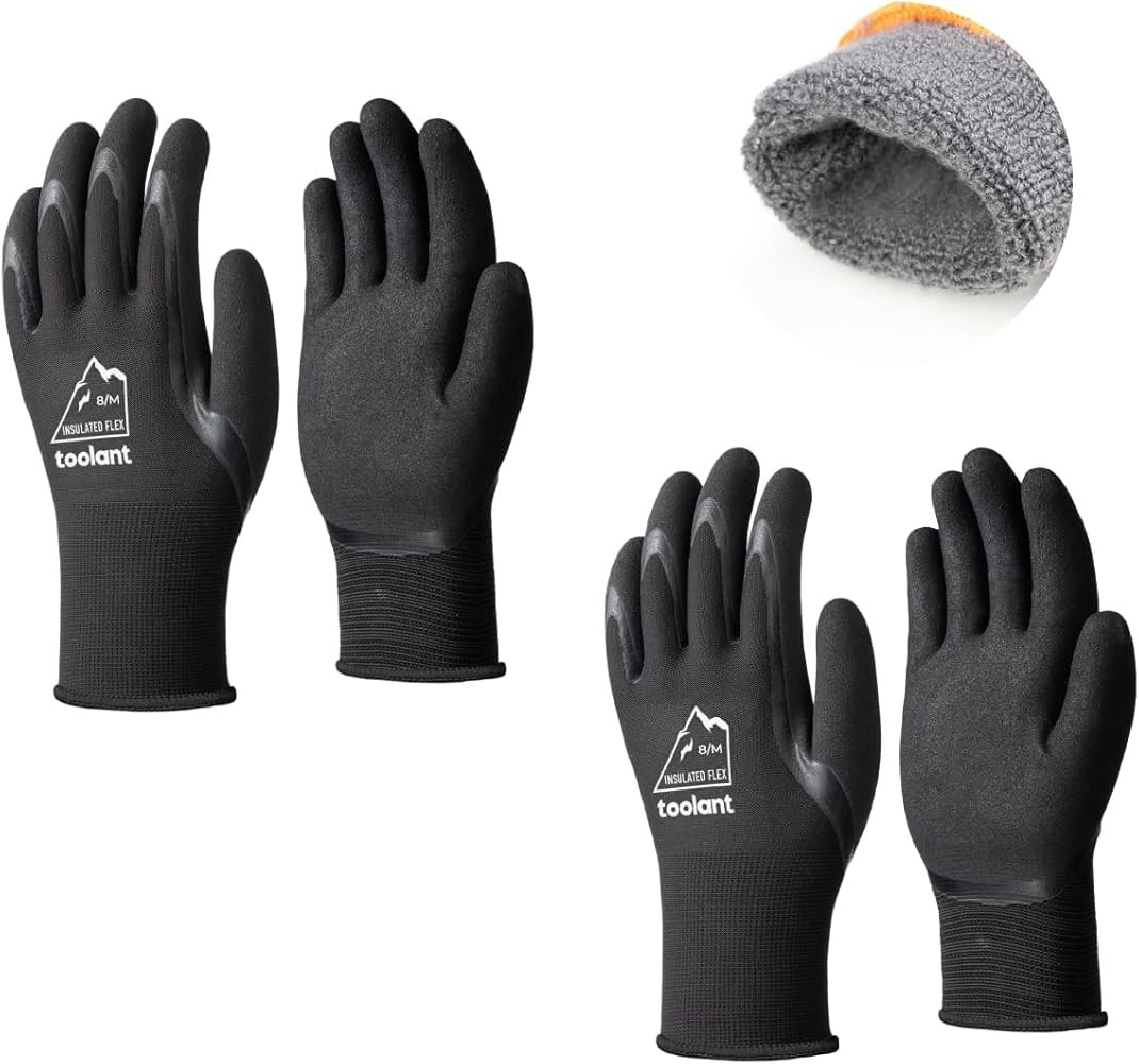 toolant Winter Work Gloves for Men & Women, Freezer Gloves with Super Durable & Grip, Insulated L... | Amazon (US)