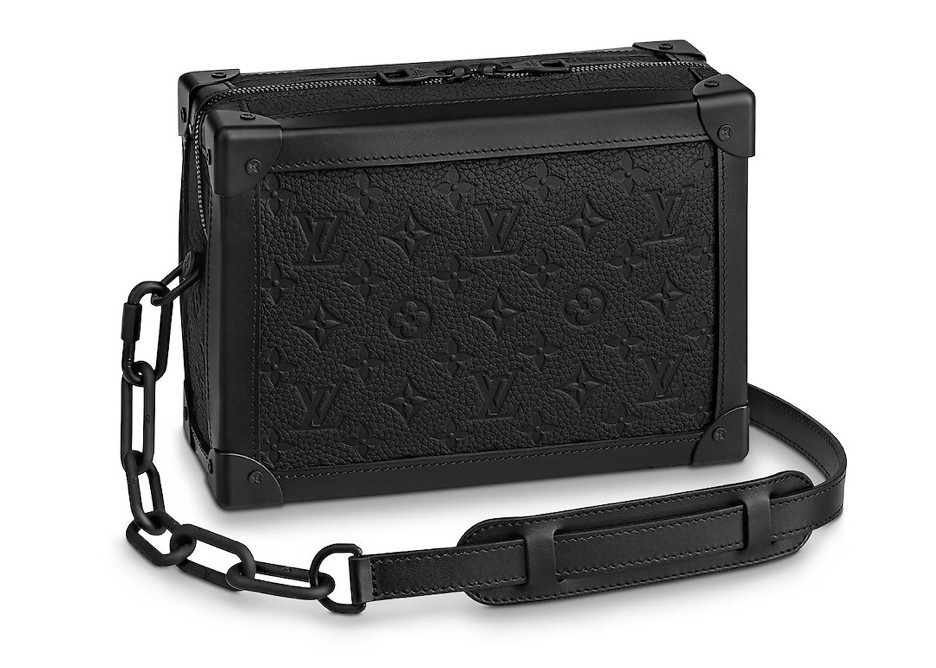 Men's Louis Vuitton Soft Trunk Monogram Embossed in Black | StockX