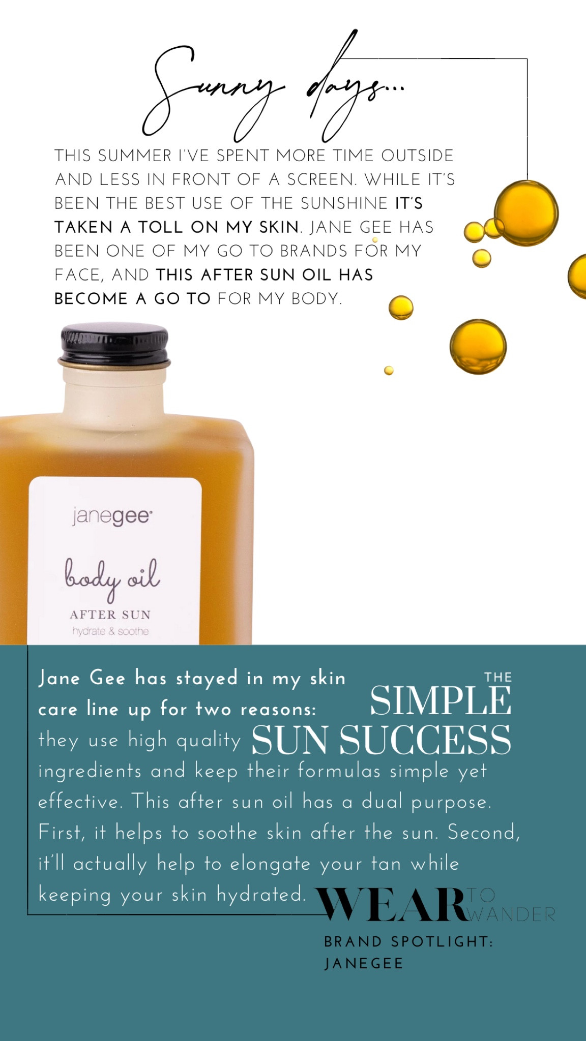 It’s been a busy summer packed full of constant activities and travels. Many days spent in the sun leaving my skin in need of some rehab. I’m using one of my all time favorite clean brands to give my skin the needed hydration and restoration. It’ll be back to normal in no time! 

#LTKActive #LTKBacktoSchool #LTKSeasonal