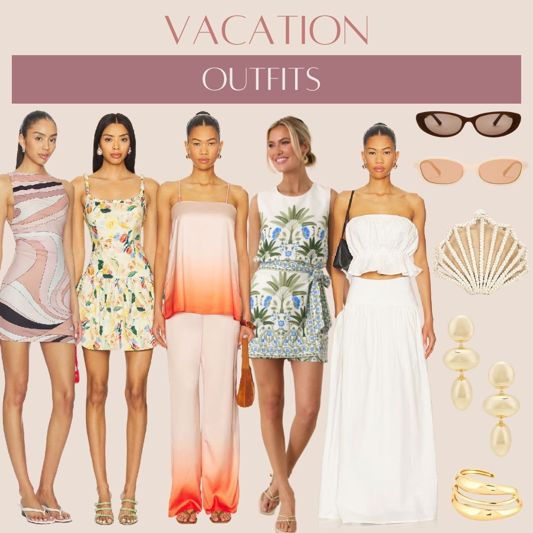 Vacation outfits! #springbreak #vacation #summervacation #dress #beachoutfit #dress #resortwear 

#LTKootd #LTKPetite #LTKTravel