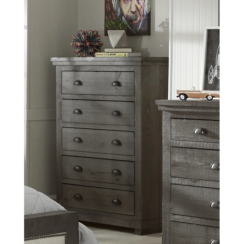 Castagnier 5 Drawer Chest | Wayfair North America