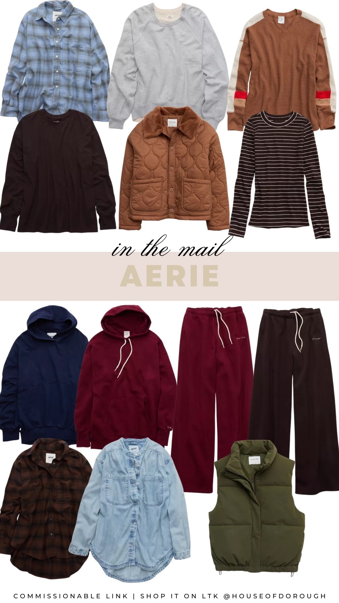 What’s in the mail from Aerie! I wear an XXL in everything here! 20% off during the LTK sale when you shop in app! The code is stackable!

Plus size fashion, ltk fall sale, fall fashion, early fall outfits, fall transition outfit, comfy casual, mom style

#LTKFallSale #LTKPlusSize #LTKSaleAlert