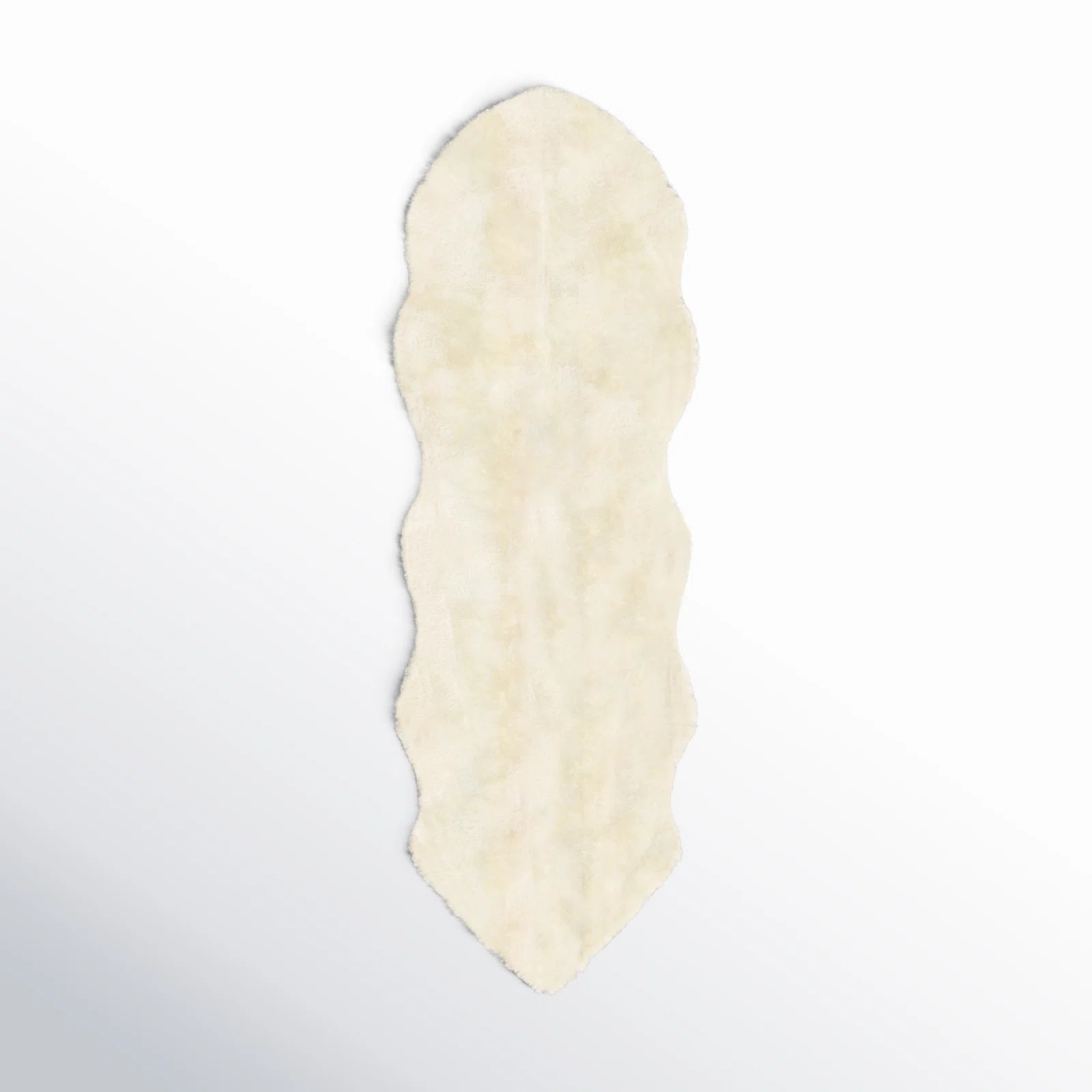 Mera Handmade Sheepskin White Area Rug | Joss & Main