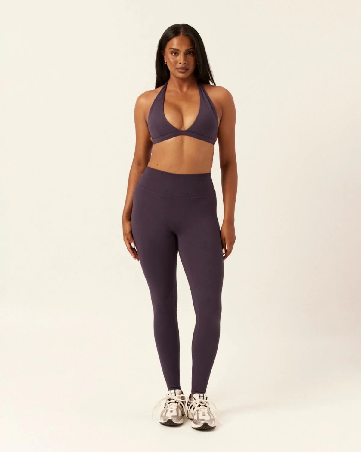 Serenity Invisible Scrunch Leggings | Plum | Crop Shop Boutique AU