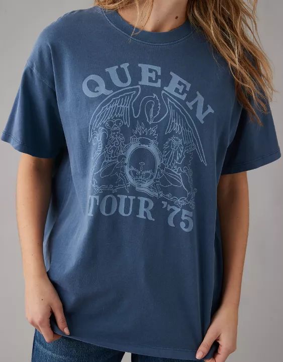 AE Oversized Queen Graphic T-Shirt | American Eagle Outfitters (US & CA)