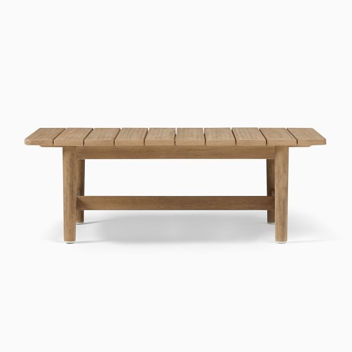 Hargrove Outdoor Coffee Table (49") | West Elm (US)
