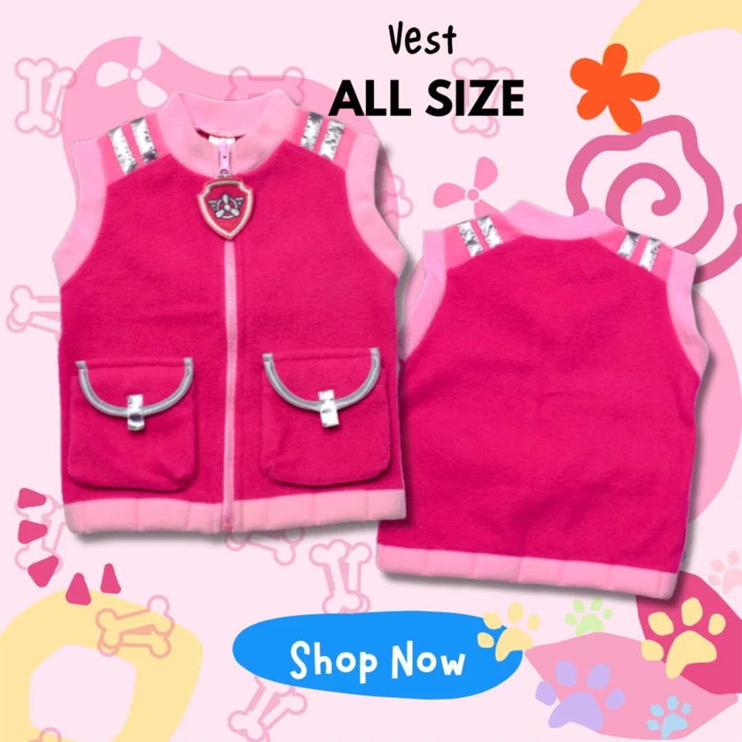 Skye Vest Patrol Costume, Skye Costume Vest Kids Adults, Christmas Costume Patrol , Patrol Birthd... | Etsy (US)