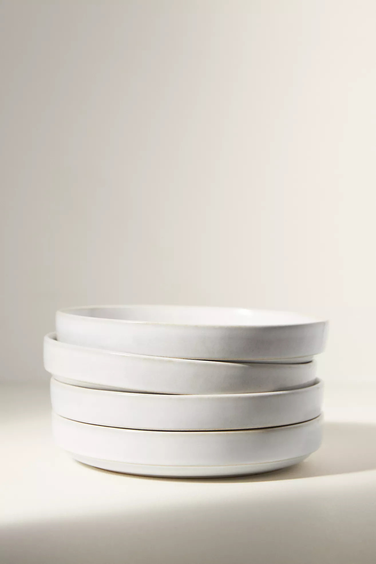 The Rowen Portuguese Stoneware Low Bowls, Set of 4 | Anthropologie (US)