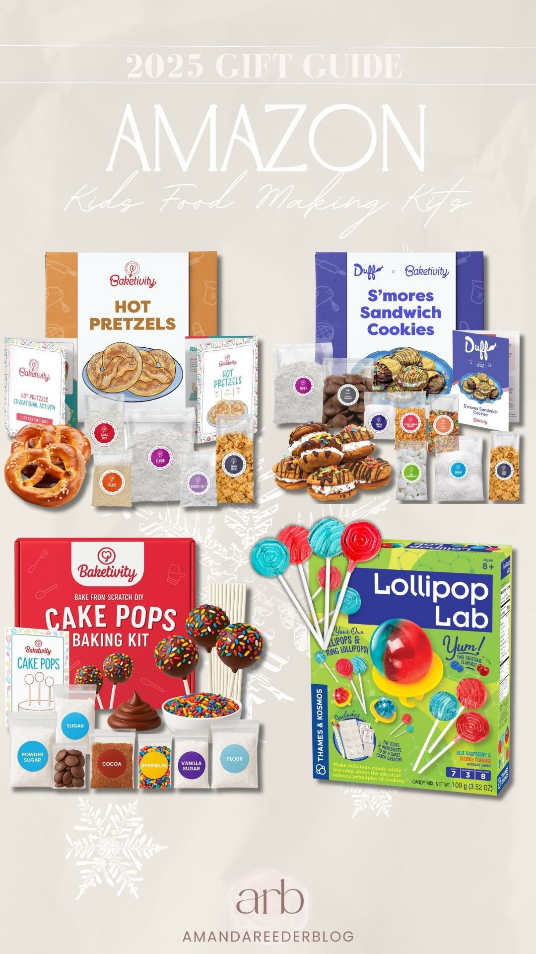 The cutest and tastiest gifts 🎄 These Amazon kids food-making kits are perfect for little chefs who love to bake, create, and get hands-on in the kitchen! 💖

kids baking kits, kids cooking gifts, amazon kids gifts, food making kits for kids, baking kits for children, holiday gifts for kids, christmas gifts for kids, educational toys, family activities, holiday baking fun

#LTKHoliday #LTKGiftGuide #LTKKids