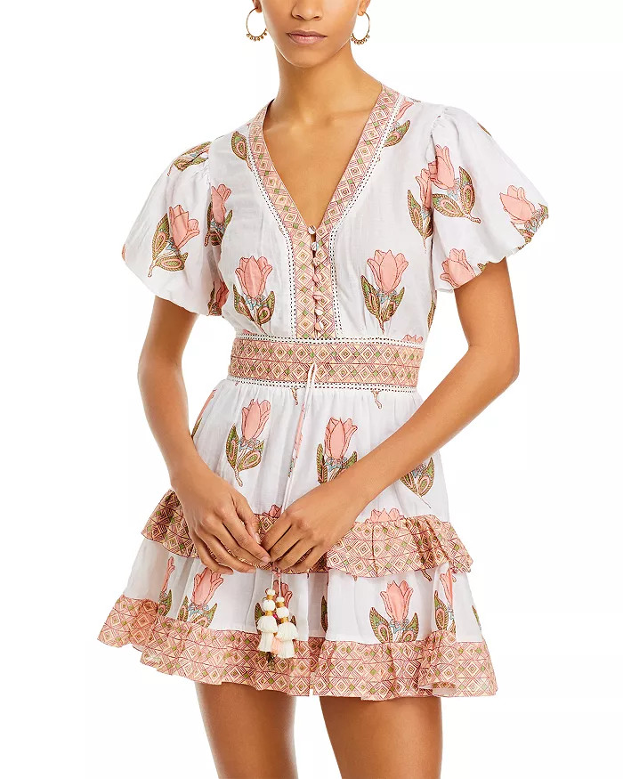 Mindy Tassel Tie Mini Dress | Bloomingdale's (US)