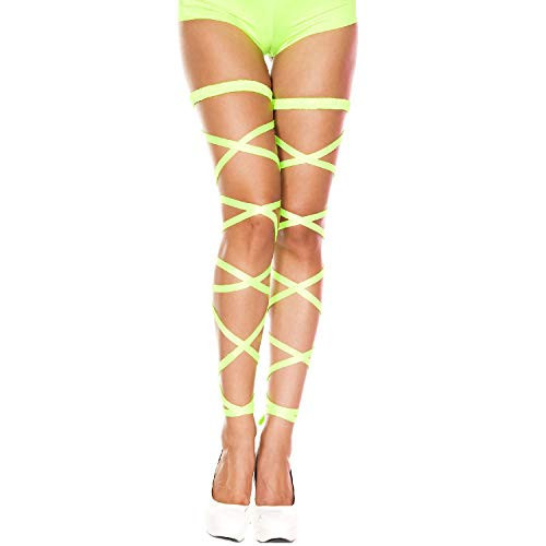 Elastic Leg Wrap Rave neon glowing in the dark | Amazon (US)