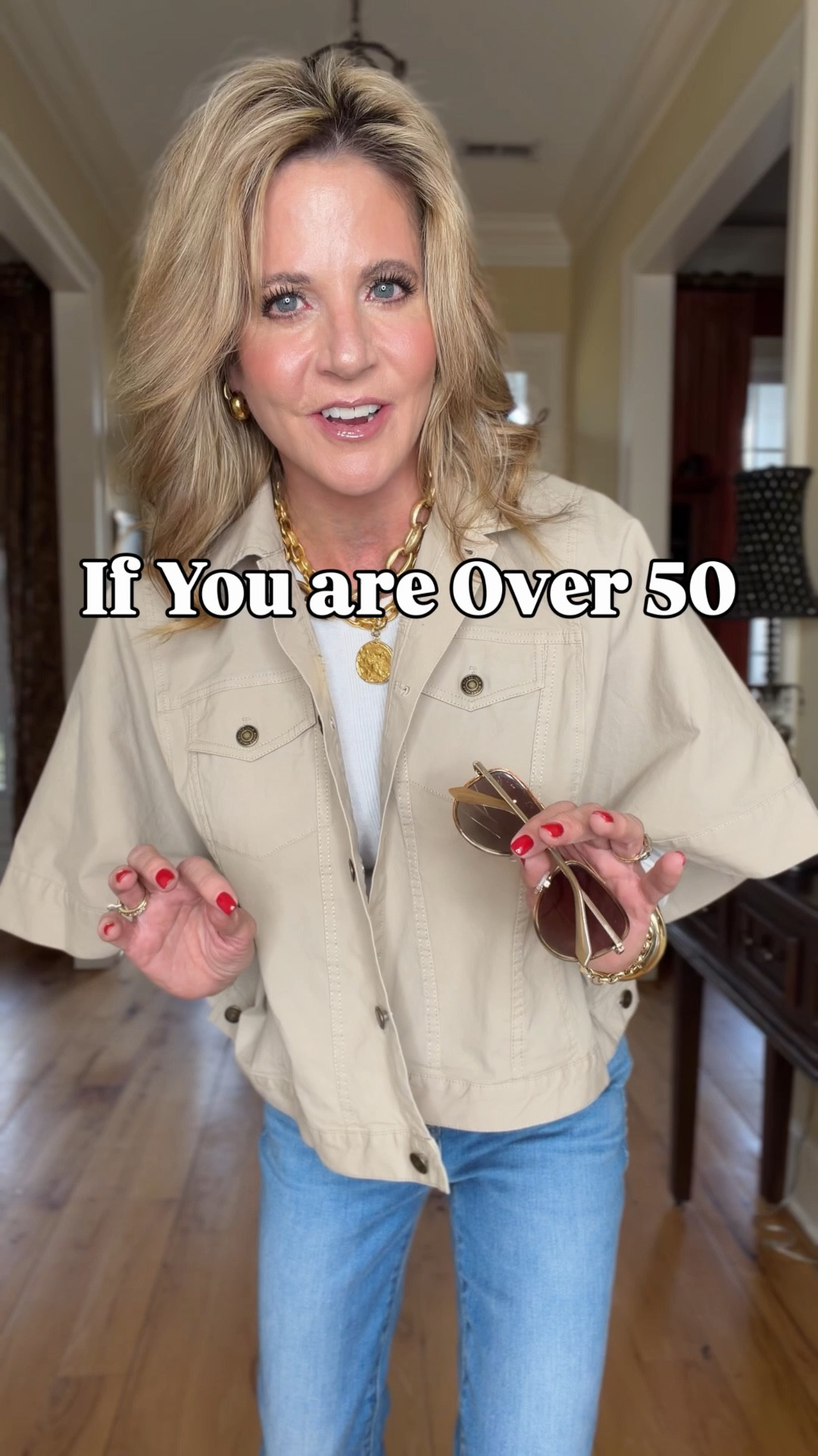 Comment STYLE and I'll DM you what I'm wearing 👇
If you're over 50 and love getting dressed…
If you believe your age is not your dress code…
If you love a great pair of jeans and over-accessorizing…
You're in the right place. 🤍
I'm all about elevated style over 50 — outfit ideas you can actually wear, pieces worth investing in, and the confidence to pull it all together.
More accessories? Always.
Playing by someone else's rules? Nope.
Follow along for daily outfit inspo, spring style 2026, and looks that make getting dressed the best part of your morning.

Over 50 style | fashion over 50 | what to wear in your 50s | spring outfits 2026 | outfit ideas for women over 50

#LTKOver40 #LTKootd #LTKstorytime