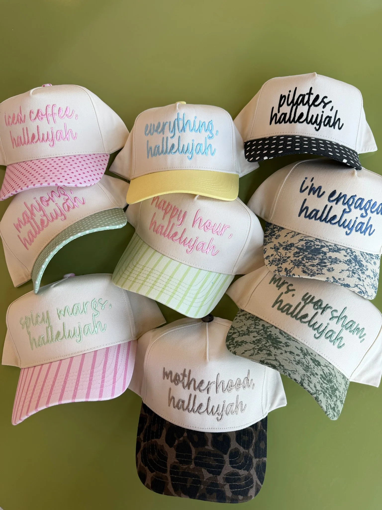 Custom Hallelujah Trucker Hat | KenzKustomz