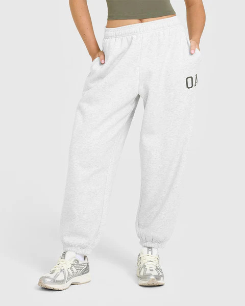 Foundations Oversized Oner Joggers 
 Light Grey Marl | Oner Active (UK / US)