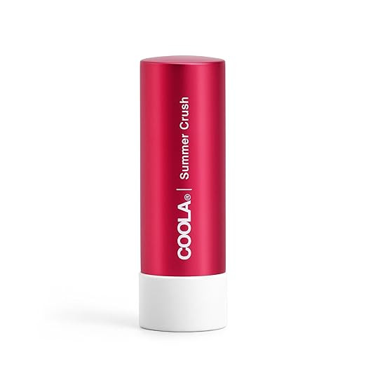 COOLA Organic Tinted Lip Balm & Mineral Sunscreen with SPF 30, Dermatologist Tested Lip Care for ... | Amazon (US)