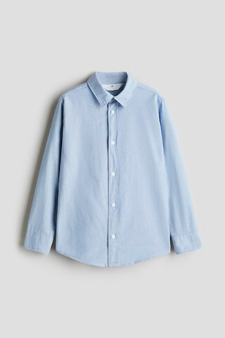 H & M - Cotton Shirt - Blue | H&M (US + CA)