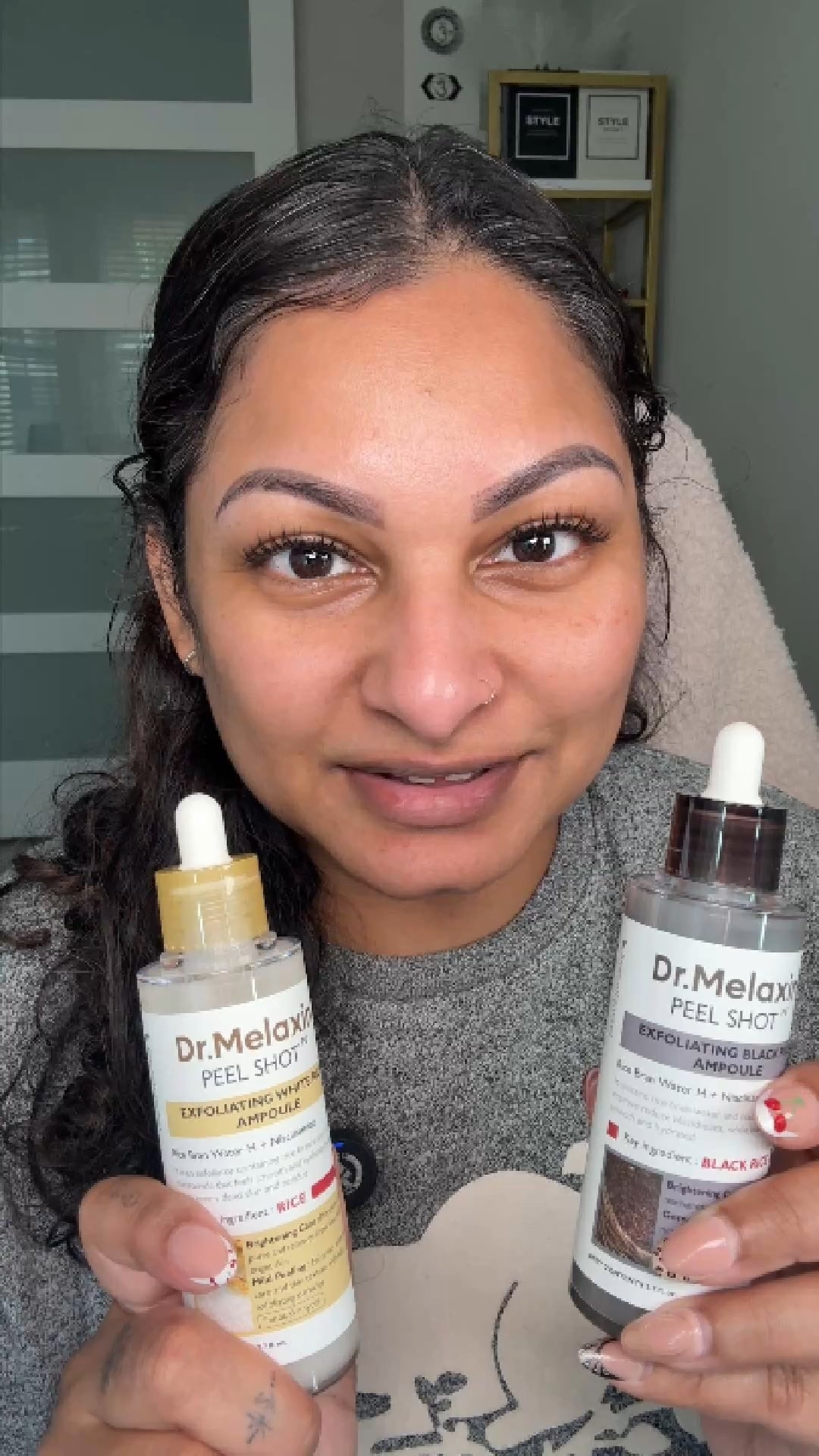 Exfoliation for smoother, brighter skin with Dr. Melaxin Peel Shot. 

#LTKselfcare #LTKOver40 #LTKBeauty