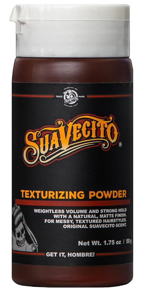 Suavecito Texturizing and Volumizing Hair Styling Powder with Shine Free Matte Finish and Strong ... | Amazon (US)